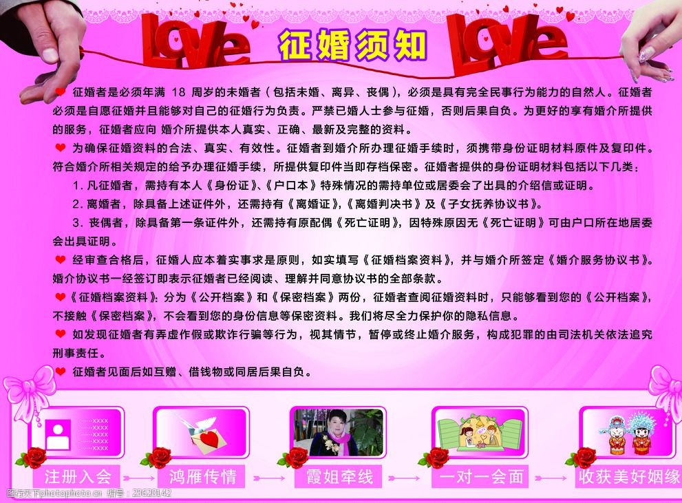 婚介所征婚流程與婚姻介紹服務(wù)指南